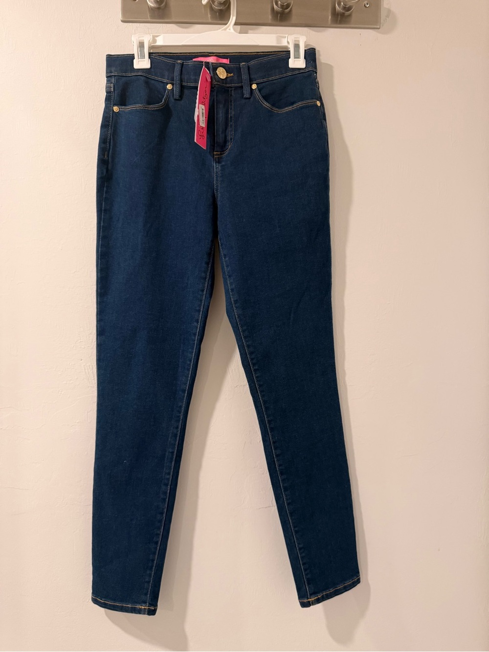 Lilly Pulitzer Dark Blue Skinny Jeans